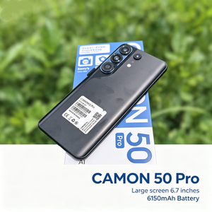 CAMON50 Pro สมาร์ทโฟน 5G หน้าจอ AMOLED 6.7 นิ้ว 120Hz กล้อง 64MP แบตเตอรี่ 5000mAh ระบบปฏิบัติการ Android 13 Octa Core สแกนลายนิ้วมือ - Product Image 5