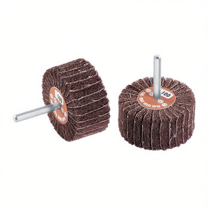 Discos Abrasivos de Lona y Tela con Eje Mixto, Grano 100, Máx. 9000 RPM, para Pulir Metal - Product Image 2