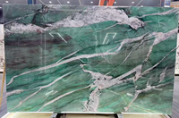 Dalle de quartzite vert royal Patagonia de qualité supérieure, pierre naturelle pour comptoirs de cuisine, murs, design moderne