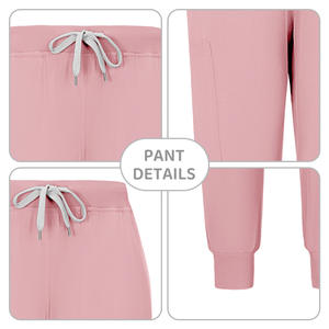 Tenue d'infirmière médicale 2 pièces, ensemble de blouses médicales, uniforme d'hôpital, combinaison de chirurgie, tenue de travail pour dentistes, <span class=keywords><strong>spas</strong></span>, cliniques et instituts de beauté - Product Image 4