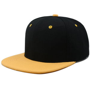 Gorra Snapback en blanco de 6 paneles personalizada al por mayor, gorra de béisbol con logotipo personalizado bordado en 3D, gorras deportivas Snapback de poliéster con ala plana - Product Image 2