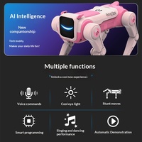 Intelligenter KI-Sprachgesteuerter Bionischer Mechanischer Roboterhund Elektrisches Plastikspielzeug für Kinder