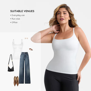 Оптовая продажа бесшовного корректирующего топа-бюстье Hexin: базовая майка-камизоль для женщин - Product Image 4