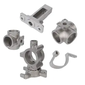 Stainless Steel Precision Investment Die Casting automotive Exhaust Flange and Pipe Fittings