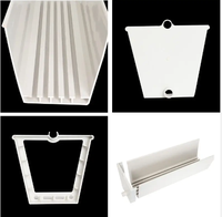 Système de gouttière en PVC pour la plantation de fraises sous serre culture tridimensionnelle culture sans sol multicouche
