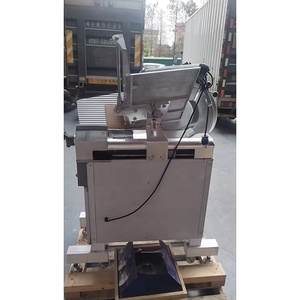 Machine à trancher la viande congelée commerciale, trancheuse automatique industrielle <span class=keywords><strong>pour</strong></span> viande en rouleau, <span class=keywords><strong>pour</strong></span> la transformation du bœuf, des saucisses, du fromage et du poisson - Product Image 6
