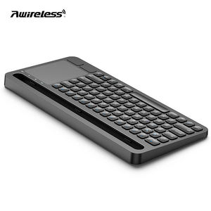 Full Size Azerty Tablet French/ Sweden Korean Swedish Thai Wireless bluetooth Keyboard with Multi-touch Touchpad - Product Image 5