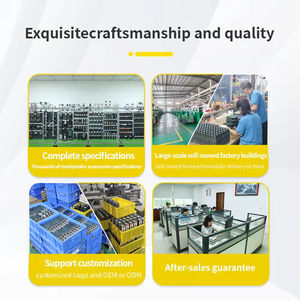 Mini Pinza Neumática Industrial para Accesorios de Robot, Detección Magnética de Tubos Preformados para Construcción, PG25 Arc Chuc - Product Image 5