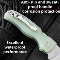 Cuchillo de Acero S30V G10, Cuchillos Industriales, Herramientas, Cuchillos EDC Premium para Exteriores