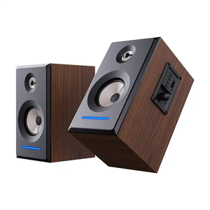 Nouveau haut-parleur HiFi en bois, alimentation CA, enceinte bibliothèque, caisson de basses, haut-parleur de bureau Bluetooth pour ordinateur PC - Product Image 3
