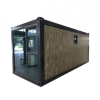 Maison conteneur préfabriquée de haute qualité à faible coût, isolation thermique, ignifuge, design moderne, maison modulaire portable pour hôtel, bureau