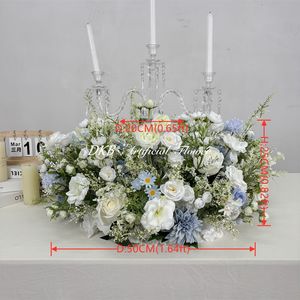 Coronas de Seda Artificial Premium Modernas Hechas a Mano DKB al por Mayor para Decoraciones de Bodas en Interiores/Exteriores - Product Image 2