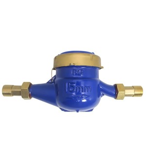 Rotary Vane <b>Water</b> <b>Meter</b> DN15 20 25 Threaded Copper Multi Jet Household Cold <b>Water</b> <b>Meter</b> Ningbo - Product Image 2