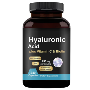 อาหารเสริมไฮยาลูรอน 240 แคปซูล ผสมไบโอติน 5000 ไมโครกรัม วิตามินซี 25 มิลลิกรัม 3 in 1 บำรุงผิว ข้อต่อ ช่วยให้ผมและดวงตาแข็งแรง - Product Image 4