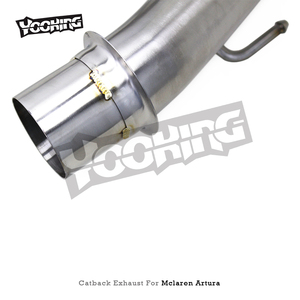 Système d'échappement Catback Valvetronic OEM en acier inoxydable SS304 pour McLaren Artura 3.0T V6 2021-2024 avec silencieux à commande à distance pour course - Product Image 3
