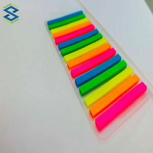 Marque-pages autocollants colorés Kingpin pour la lecture, <span class=keywords><strong>notes</strong></span> adhésives transparentes, bloc-<span class=keywords><strong>notes</strong></span>, papeterie esthétique - Product Image 6