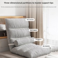 Canapé-lit moderne en tissu mousse pliable dossier inclinable chaise pour dormir chambre baie vitrée Tatami siège Internet