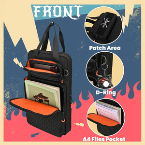 Bolsa de almacenamiento de baquetas personalizada de calidad superior, bolsa colgante para baquetas con correa ajustable - Product Image 5