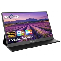 Écran portable 15,6 pouces 60Hz FHD IPS, connexion Type C Plug and Play, protection des yeux, écran à faible lumière bleue
