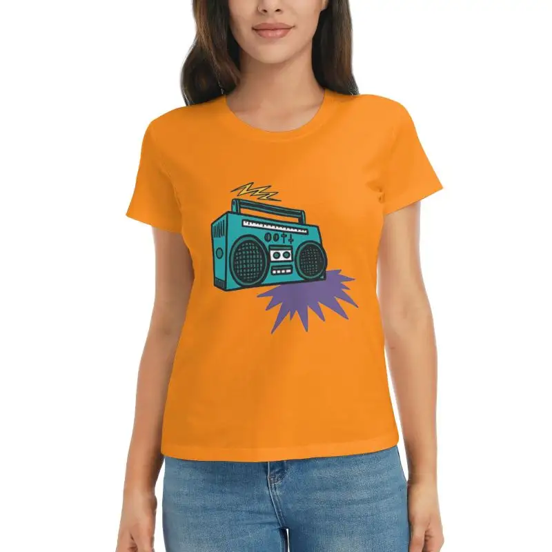 JX Crop Top Multicolor T Shirt 100% Cotton Woman'S T Shirt Quality Direct Factory Soft Cotton T Shirt For Girls
