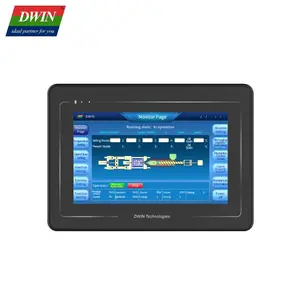 DWIN 7 inç 1024*600 Tft ekran Hmi ekran LCD dokunmatik Panel endüstriyel sınıf modülü ile kabuk DMT10600T070_38WTC