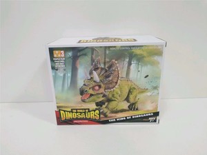 Juguetes de dinosaurios con control remoto que imitan la marcha y los sonidos, dinosaurio triceratops con movimiento de cabeza, <span class=keywords><strong>juguete</strong></span> <span class=keywords><strong>robot</strong></span> para regalos de cumpleaños - Product Image 6