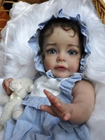 2024 alta calidad 45cm Reborn Sleeping Baby Doll recién nacido silicona realista Reborn Doll Set bebé Reborn niño muñeca