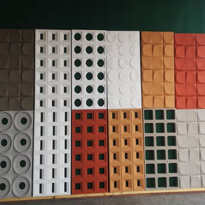 Interno impermeabile colore rosso scavato <span class=keywords><strong>pietra</strong></span> PU per la decorazione della parete - Product Image 1