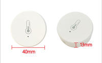 Tuya — capteur de température et d'humidité intelligent, ZigBee 3.0, sécurité alimenté par batterie, fonctionne avec Alexa Smart Life App