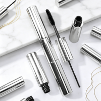 Mascara Waterproof Sans Grumeaux à Fibres Longue Durée Qualité Professionnelle Salon à Domicile Marque Blanche Beauté Écologique Contenant Inclus