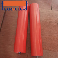 Rouleau porteur de haute qualité pour système de convoyage, rouleau rotatif pour convoyeur, rouleau de guidage pour machine de transport, rouleau de convoyeur à bande
