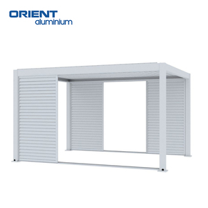 מפעל מותאם אישית חופה ממונעת מתנועפת שמש gazebo bioclimate אלומיניום bioclimate פרגולה אלומיניום - Product Image 2