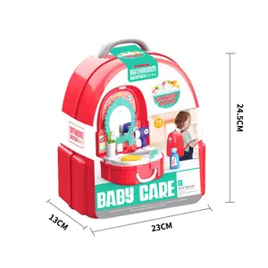 Other pretend kitchen suitcase backpack play tent house kids make up girls toys set cosmetics