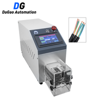 Machine à dénuder les câbles électroniques multi-brins pneumatique portable haute précision DG-616