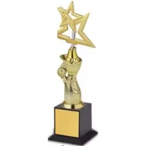 El trofeo estrella corporativa exclusivo más solicitado para ceremonias de premios o agradecimiento de los empleados disponible a precio de fábrica - Product Image 2