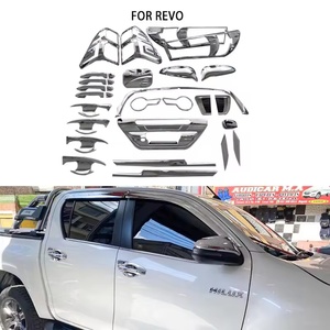 ชุดแต่งภายนอกรถยนต์ โครเมียมด้าน/ดำ ชุดแต่งเต็มคัน สำหรับ Toyota Hilux Revo - Product Image 1