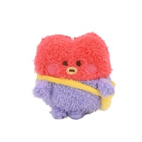 Porte-clés en peluche pour garçons, motif cookie, inspiré des stars coréennes, pour sacs et figurines d'idols