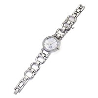 Montre-bracelet à quartz pour femme, style rétro, avec strass et cadran ajouré, multicolore, haute esthétique, pour usage quotidien, cadeau, vente en gros