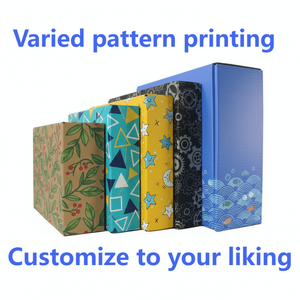 กล่องไปรษณีย์ลูกฟูกพิมพ์ลายตามสั่งขายส่ง กล่องกระดาษคราฟท์รักษ์โลกสำหรับจัดส่งสินค้าพร้อมลวดลายสำหรับบรรจุภัณฑ์เสื้อผ้า (OEM) - Product Image 3