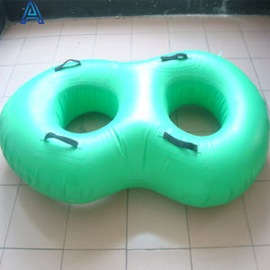 Fabricant en gros de bouées gonflables en PVC écologiques pour deux personnes, flotteur de <span class=keywords><strong>piscine</strong></span> d'été pour enfants et adultes, <span class=keywords><strong>jouet</strong></span> d'extérieur - Product Image 2