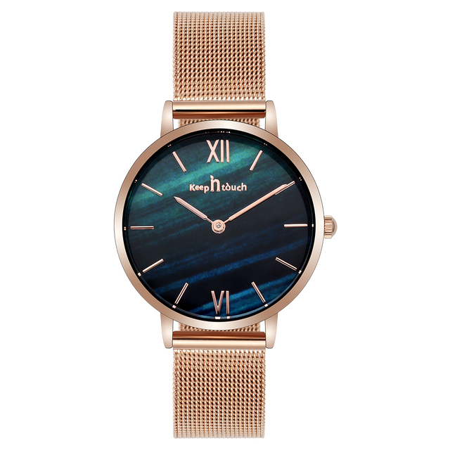 OEM ODM Minimalist Men's Stainless Steel Mesh Belt Quartz Watch Ultra Thin Business Fashion Movement 3 Bar Luxury Style