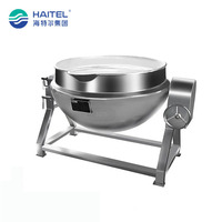 Petite bouilloire électrique à mazout ou gaz 100l caramel batch cooker avec mélange