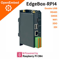 Controlador PLC/PAC Industrial Dedicado, Controlador de Programación PLC, OpenWRT, RS485, Comunicación Celular 4G LTE, Gateway IOT