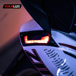 Luz LED Modificada para Motocicleta, Direccional Delantera y Trasera, Intermitente Secuencial, Lámpara Indicadora para <span class=keywords><strong>Piaggio</strong></span> <span class=keywords><strong>Zip</strong></span> 50 100 <span class=keywords><strong>125</strong></span> 2T 4T - Product Image 2