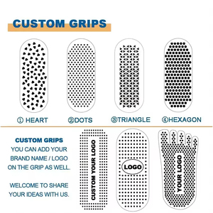 Wholesale Cotton Ankle Pilates Club <b>Socks</b> Customizable Embroidered Anti Slip <b>Grip</b> Breathable Comfortable Yoga Training Gym - Product Image 6