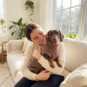 Ropa para <span class=keywords><strong>Perros</strong></span> con Diseño de Cuerpo Largo Personalizado, Correa Ajustable para el Vientre, de Algodón Suave, para <span class=keywords><strong>Perros</strong></span> Weiner, Dachshund Miniatura - Product Image 1