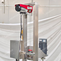 Homogénéisateur à Cisaillement Élevé en Acier Inoxydable 380V, Configuration Mobile pour la Dispersion de Savon Liquide, Crème et Peinture
