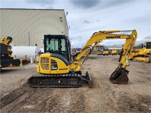 Mini-excavatrice d'occasion Komatsu Pc55, pas cher, d'origine japonaise, 5 tonnes, Komatsu Pc55 Pc55Mr, mini-excavatrice d'occasion - Product Image 3