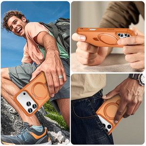 Ốp lưng điện thoại lai cho <span class=keywords><strong>iPhone</strong></span> 17 Pro Max, hỗ trợ sạc không dây, nam châm, dành cho <span class=keywords><strong>iPhone</strong></span> 17, 16, 15, 14, 13, 12 - Product Image 5