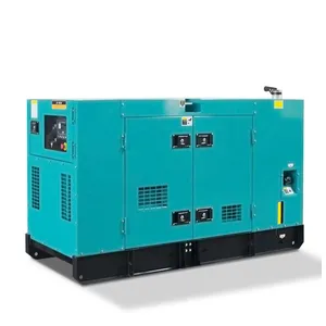 Generador de energía diésel refrigerado por agua de alto rendimiento 12KW/15KVA AC 1/3 fases con motor Yangdong y alternador Leroy Somer